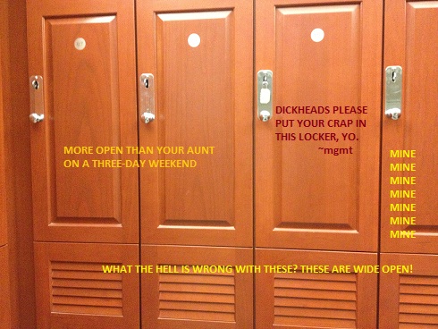 More Room In The Locker Room